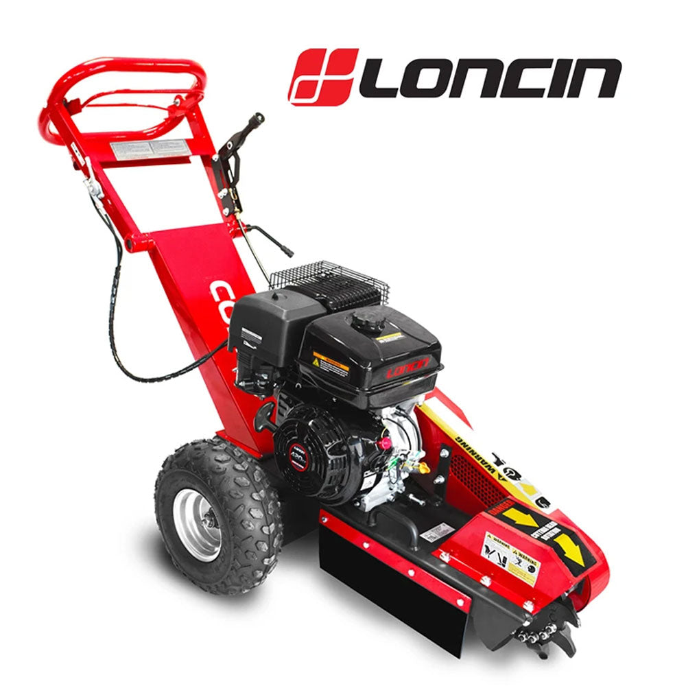 Cobra SG15L Stump Grinder | 15hp Loncin G420 | 9 Tungsten Carbide Teeth